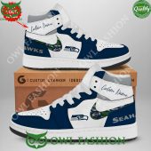 Seattle Seahawks Nfl Personalized Air Jordan Sneakers Super Sober - demo10
