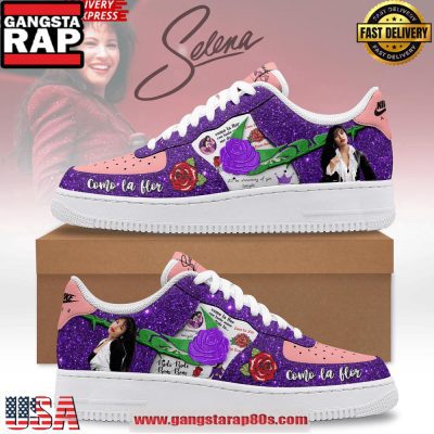 Selena Quintanilla Limited Edition Air Force 1 Sneakers Shoes