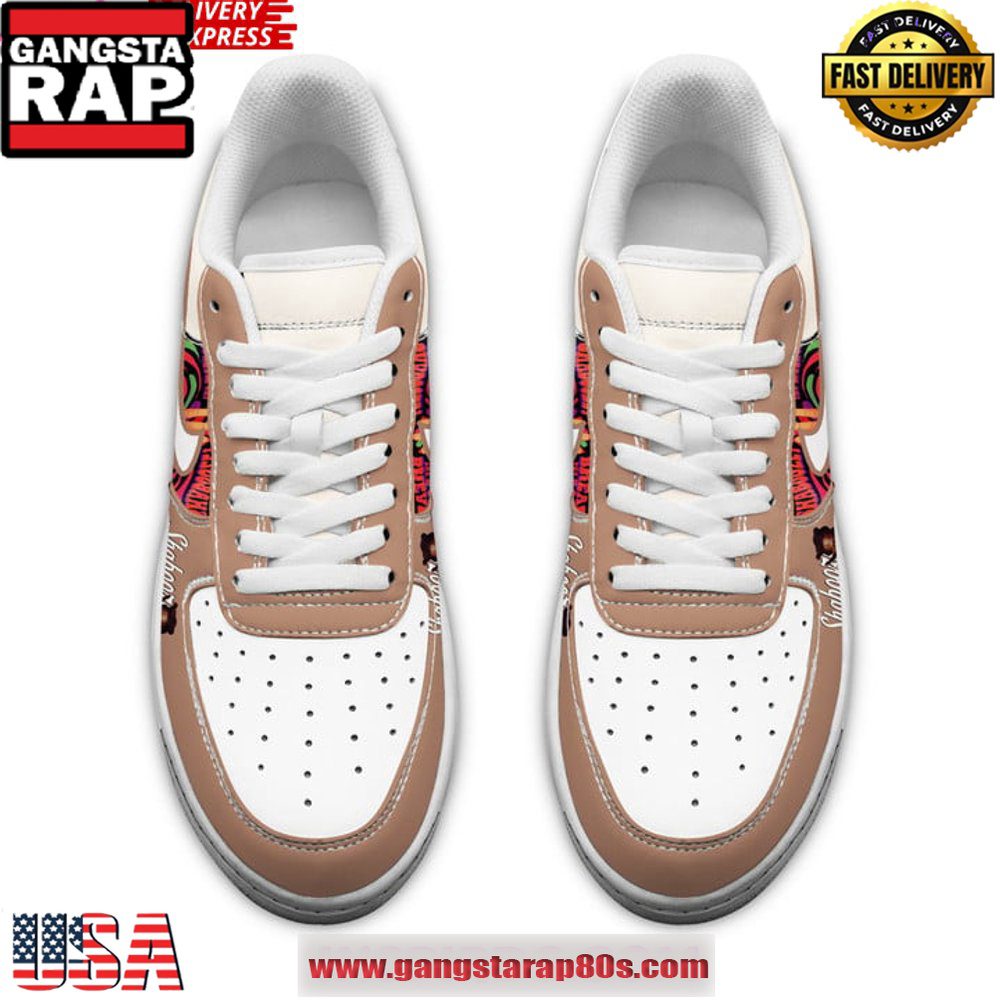 Shaboozey Limited Edition Air Force 1 Running Sneakers Shoes Shaboozey Limited Edition Air Force 1 Running Sneakers Shoes