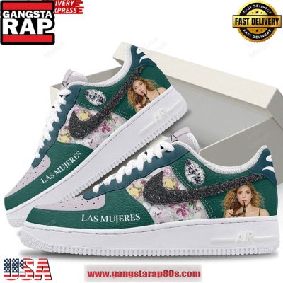 Shakira Limited Edition Air Force 1 Running Sneakers Shoes