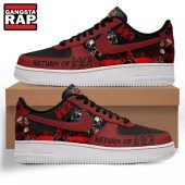 Slayer Music Air Force 1 Sneaker Shoes