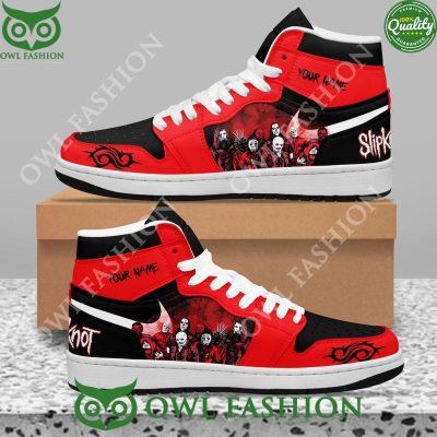 Slipknot 1999 Horror Custom Name Air Jordan High Top Sneaker Boot