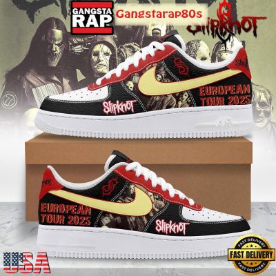 Slipknot European Tour 2025 Special Edition Air Force 1 Shoes Running Sneakers