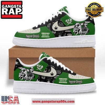 Snoop Dogg 420 Weed Limited Edition Air Force 1 Running Sneakers Shoes