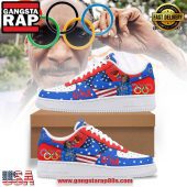 Snoop Dogg USA Smoke Olympic Games Limited Air Force 1 Running Sneakers Shoes