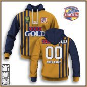 South Queensland Crushers Custom Name Number 1995 Retro Rugby League Jersey Pullover Hoodie