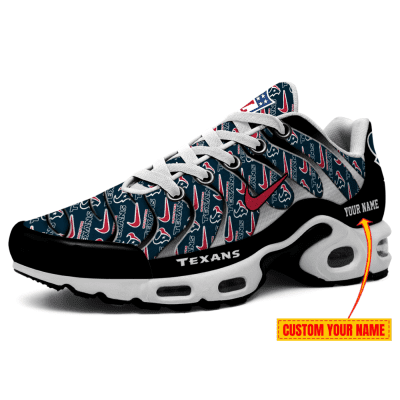 Houston Texans-NFL Pattern Swoosh Personalized H56 Shoes-SP16112313ID02DS08