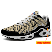 New Orleans Saints-NFL Pattern Swoosh Personalized H56 Shoes-SP16112323ID02DS08