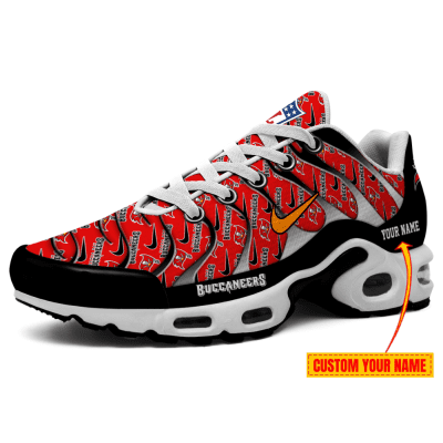 Tampa Bay Buccaneers-NFL Pattern Swoosh Personalized H56 Shoes-SP16112330ID02DS08