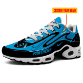 Carolina Panthers-Best Gift For NFL Fans Double Swoosh Personalized H56 Shoes