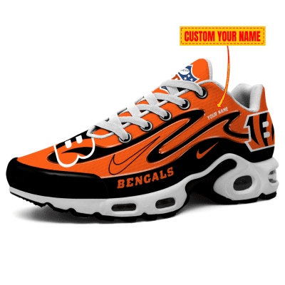 Cincinnati Bengals-Best Gift For NFL Fans Double Swoosh Personalized H56 Shoes