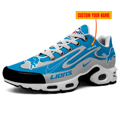 Detroit Lions-Best Gift For NFL Fans Double Swoosh Personalized H56 Shoes