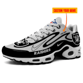 Las Vegas Raiders-Best Gift For NFL Fans Double Swoosh Personalized H56 Shoes