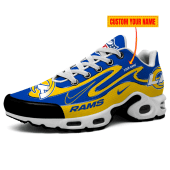 Los Angeles Rams-Best Gift For NFL Fans Double Swoosh Personalized H56 Shoes