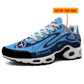 Tennessee Titans-Best Gift For NFL Fans Double Swoosh Personalized H56 Shoes