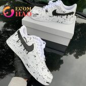 Splatter Drip Custom Air Force 1 Hand Painted Our Hard Working Soul - demo10