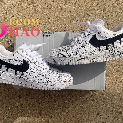 Splatter Drip Custom Air Force 1 Hand Painted