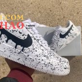 Splatter Drip Custom Air Force 1 Hand Painted Looking So Nice - demo10