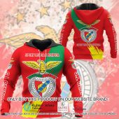 SL Benfica Logo Pullover Hoodie