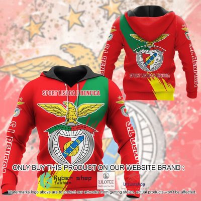 SL Benfica Logo Pullover Hoodie