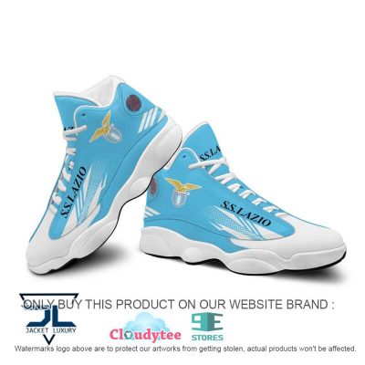 SS Lazio Light Blue White Air Jordan 13 Shoes