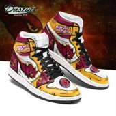 NFL Arizona Cardinals Yellow White Air Jordan 1 High Sneakers