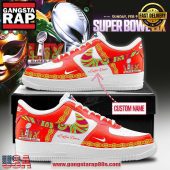 Super Bowl LIX 2025 Special Edition Air Force 1 Running Sneakers Shoes