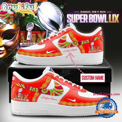 Super Bowl LIX 2025 Special Edition Air Force 1 Sneaker Shoes