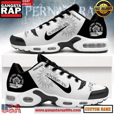 Supernatural TV Series Air Max Plus Shoes Running Sneakers