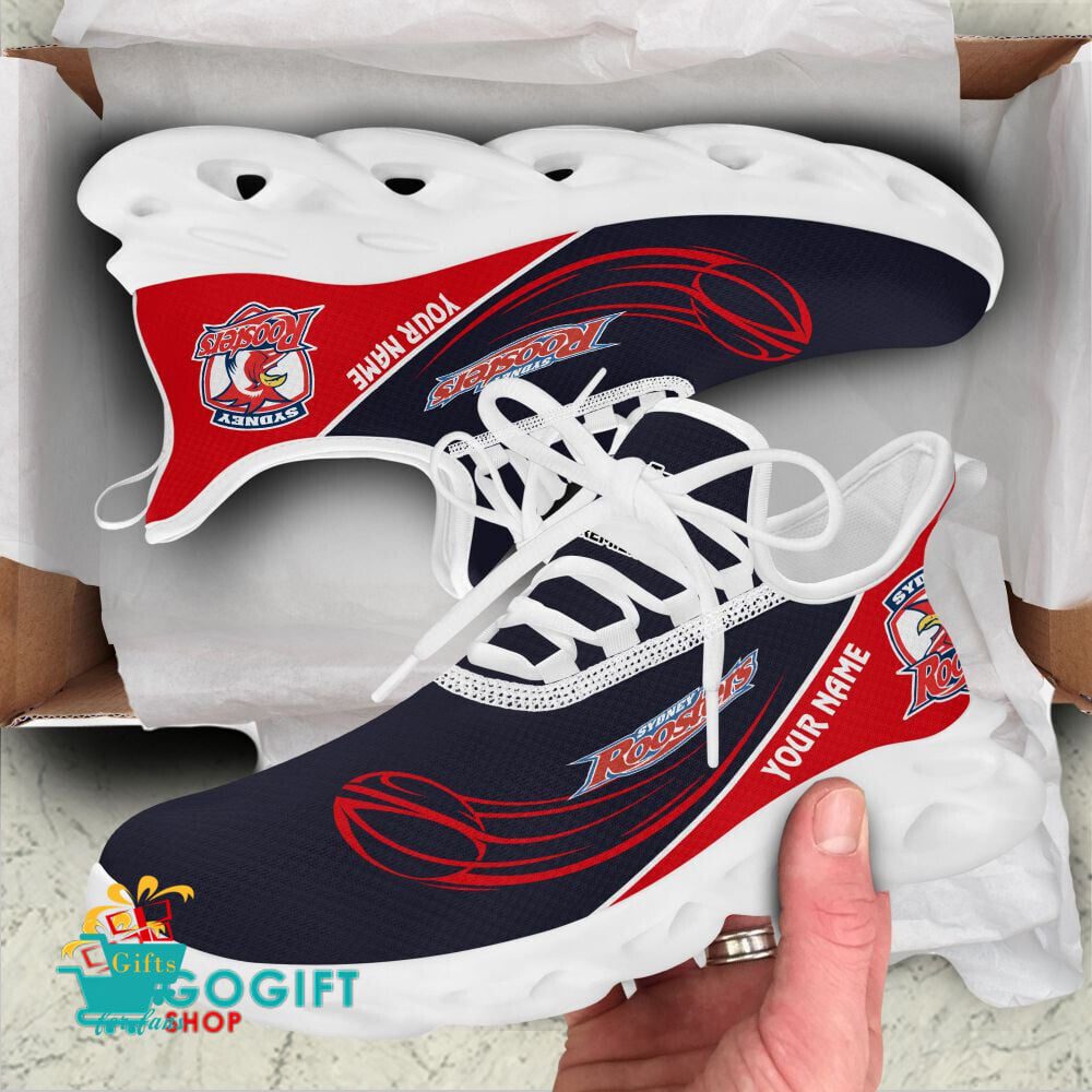 Sydney Roosters Custom Name New Edition Max Soul Shoes Sydney Roosters Custom Name New Edition Max Soul Shoes