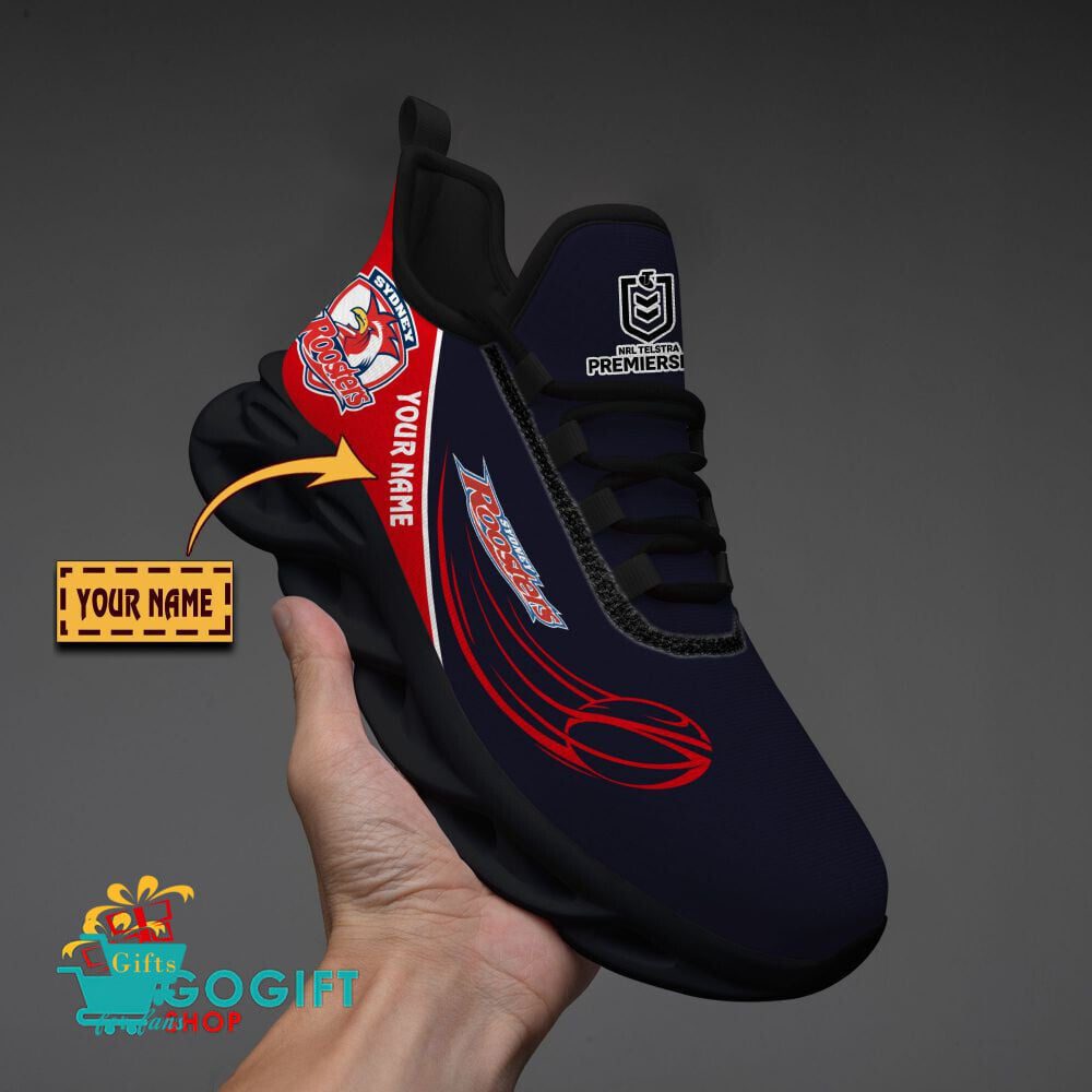 Sydney Roosters Custom Name New Edition Max Soul Shoes Sydney Roosters Custom Name New Edition Max Soul Shoes