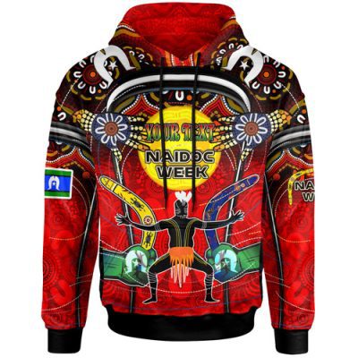Australia Naidoc Week Hoodie - Custom Naidoc Week Aboriginal Inspired Culture in My Heart "Get up! Stand up! Show up!" Hoodie