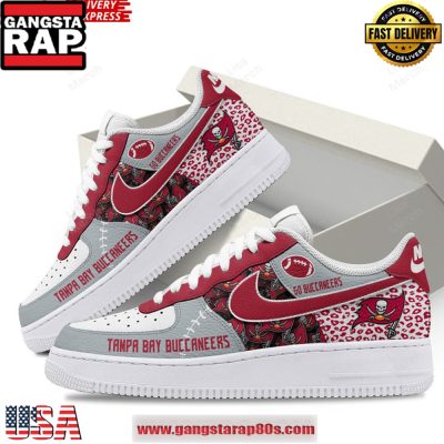 Tampa Bay Buccaneers Limited Edition Air Force 1 Running Sneakers Shoes