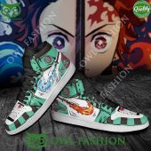 Tanjiro Water And Fire Air Jordan 1 Anime Custom Shoes 4 Sg5n4.jpg - demo10