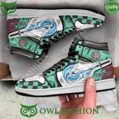 Tanjiro Water Breathing Air Jordan 1 Anime Custom Shoes Coolosm - demo10