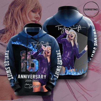 Taylor Swift 16th Anniversary Pullover Hoodie