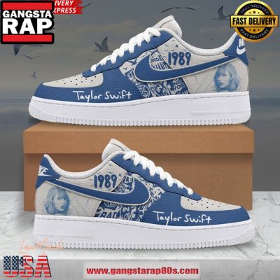 Taylor Swift 1989 Limited Edition Air Force 1 Sneakers Shoes