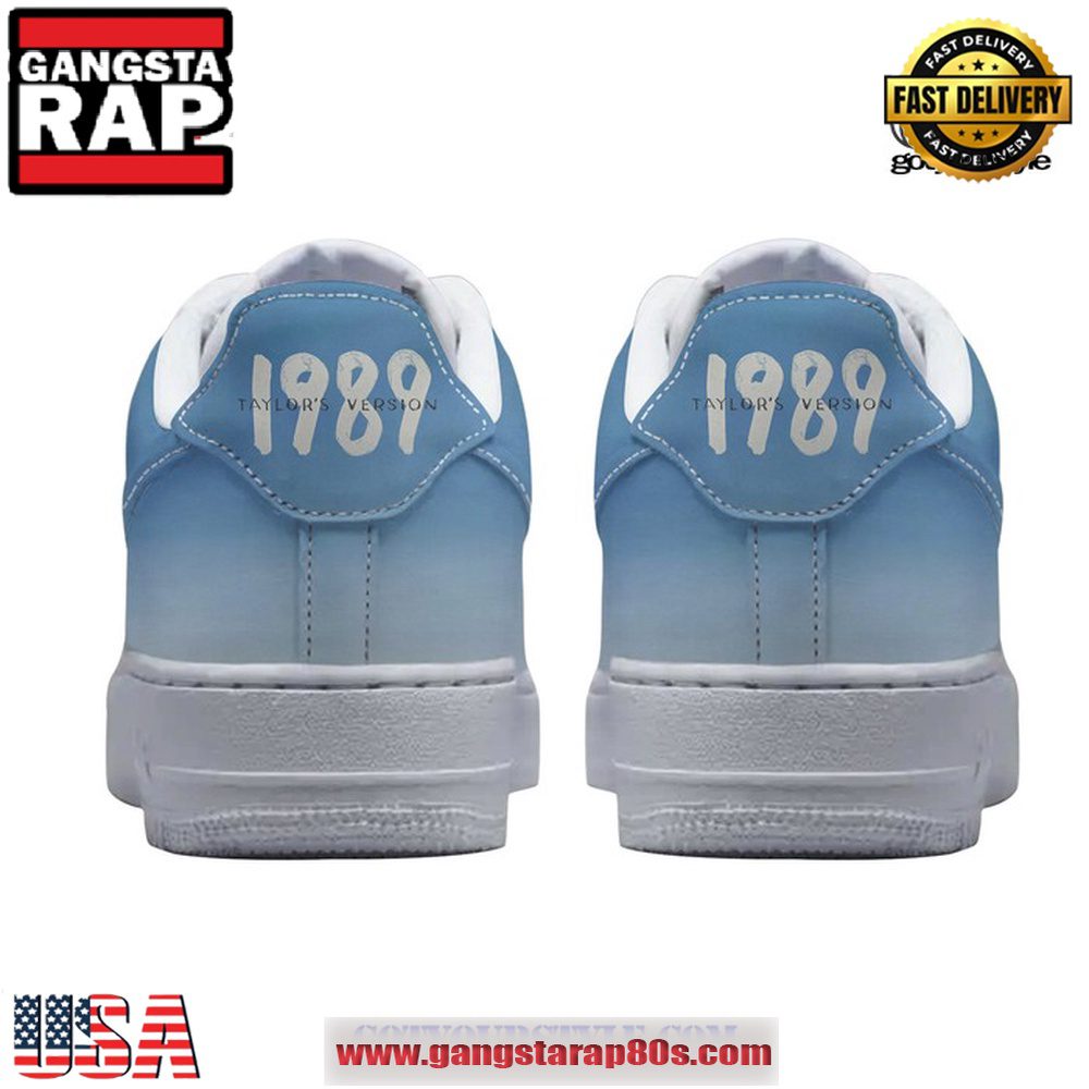 Taylor Swift 1989 Swifties Air Force 1 Running Sneakers Shoes Taylor Swift 1989 Swifties Air Force 1 Running Sneakers Shoes