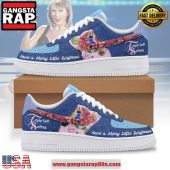Taylor Swift Have A Merry Little Swiftmas Air Force 1 Running Sneakers Shoes