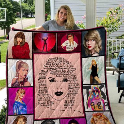 Taylor Swift Style 3 Quilt Blanket