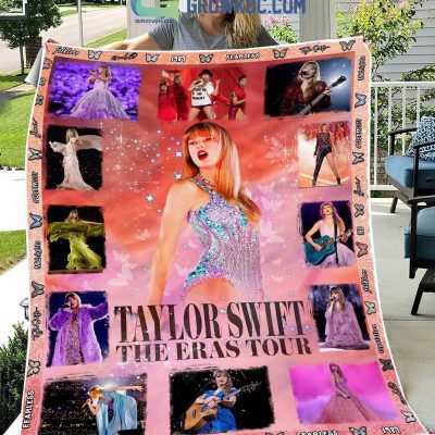 Taylor Swift The Eras Tour Concert Quilt Blanket