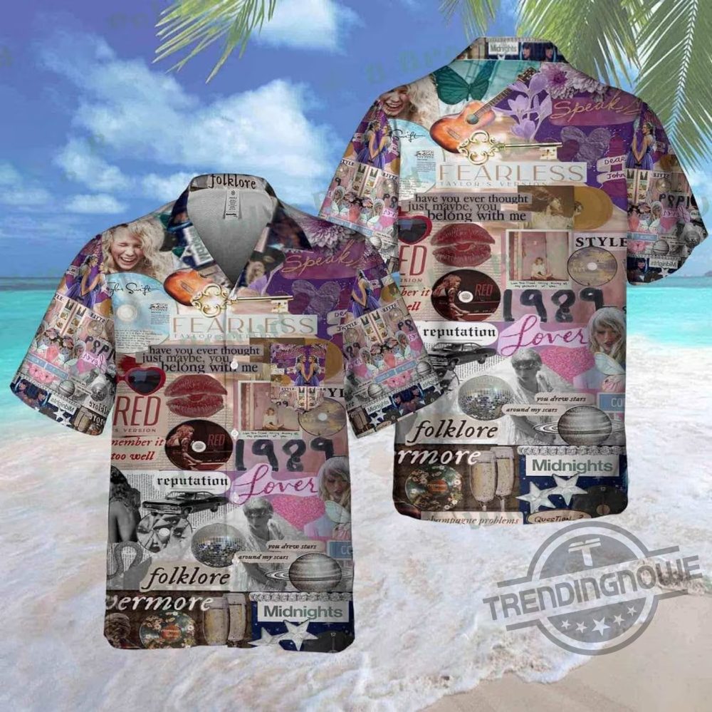 Taylor Swift The Eras Tour Sign Hawaiian Shirt Taylor Swift The Eras Tour Sign Hawaiian Shirt