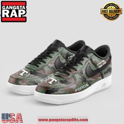 Tennessee Volunteers Military Appreciation 2024 Limited Edition Air Force 1 Running Sneakers Shoes