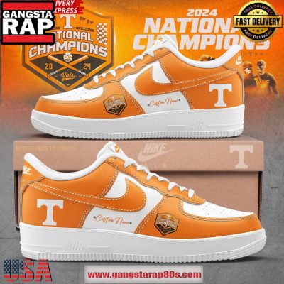 Tennessee Volunteers National Champions Custom Air Force 1 Sneakers Shoes