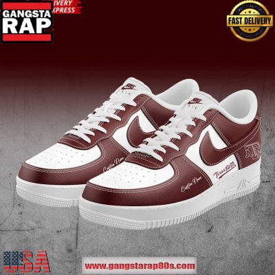 Texas A&M Baseball Limited Edition Custom Air Force 1 Sneakers Shoes