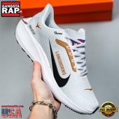 Custom Name Texas Longhorns New Design Air Force 1 Shoes Running Sneakers