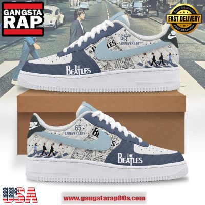 The Beatles 65th Anniversary Air Force 1 Running Sneakers Shoes