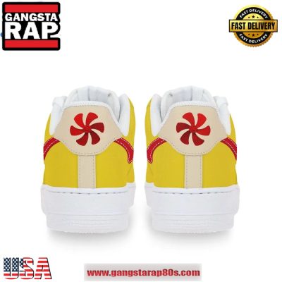 The Beatles Yellow Submarine Air Force 1 Running Sneakers Shoes
