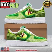 The Grinch Christmas Limited Edition Air Force 1 Sneakers Shoes