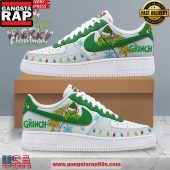 The Grinch Merry Christmas Special Edition Air Force 1 Running Sneakers